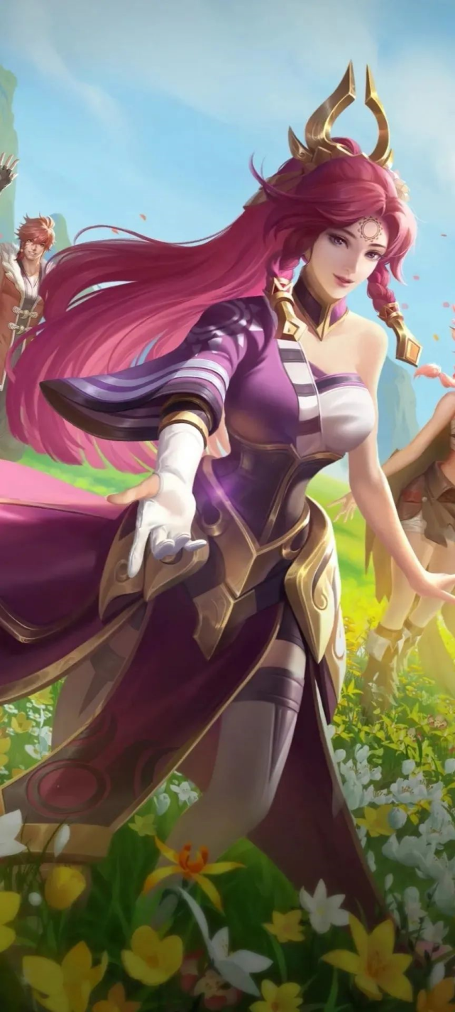 王者荣耀伽罗壁纸绝美伽罗射手小姐姐