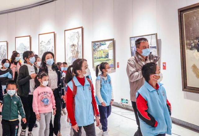 手牵手 向前走|"我向大师学绘画——童筑大湾区"系列活动启动