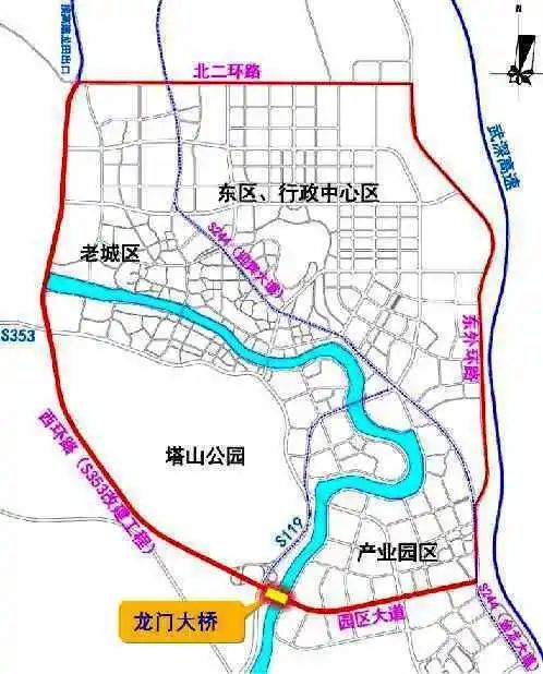 龙门县交通运输局地方公路站站长温永生表示,龙门大桥建成后能够实现