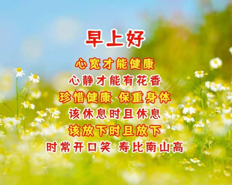 好朋友早上好祝福语优美句子老朋友早安祝福语祝福图片