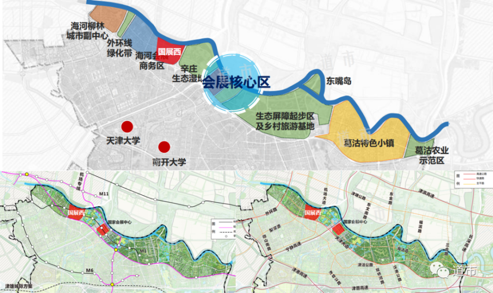 简单圈一下,国展西东至机场大道,南至天津大道,西至洪泥河,北至海河