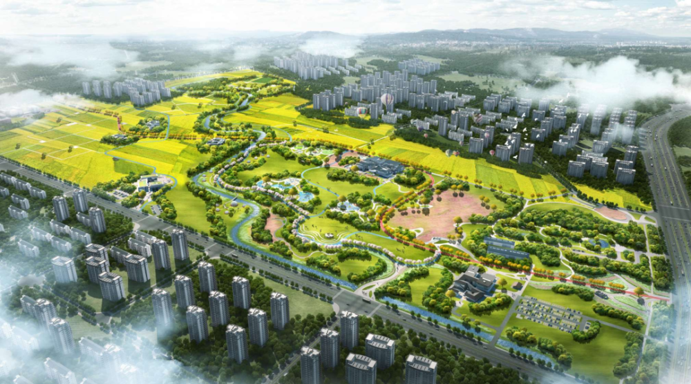 百仁城市文化公园百仁公园片区践行"公园城市"发展理念,满足周边