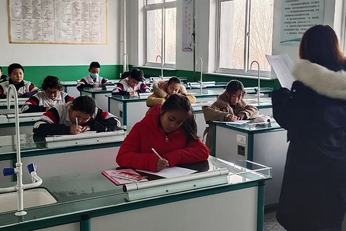 夯实学生学习基础,12月16日,唐马寨镇九年一贯制学校小学部举行汉字