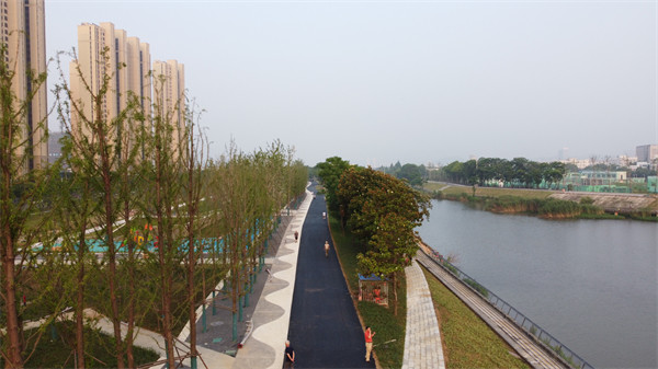 南京又多一处滨河绿道52公里牛首山河景观带全线贯通