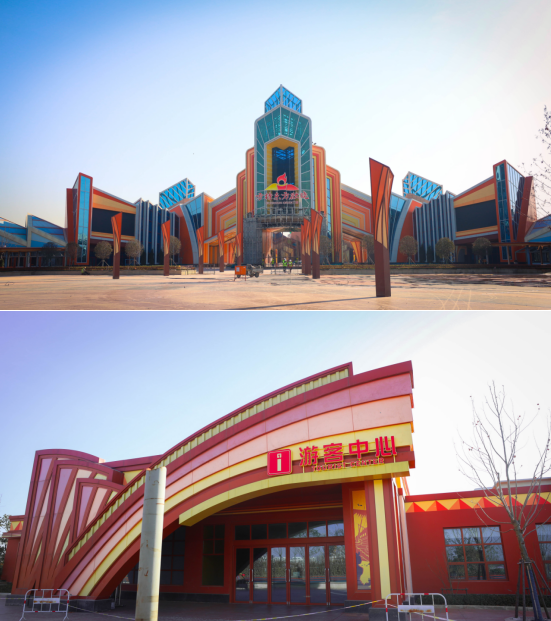 淮安方特位于洪泽湖东,省道348的南侧.