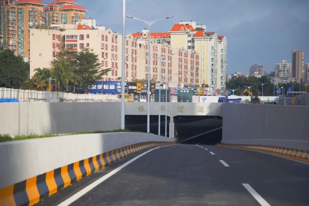 全新隧道即将通车就在珠海这条主干道