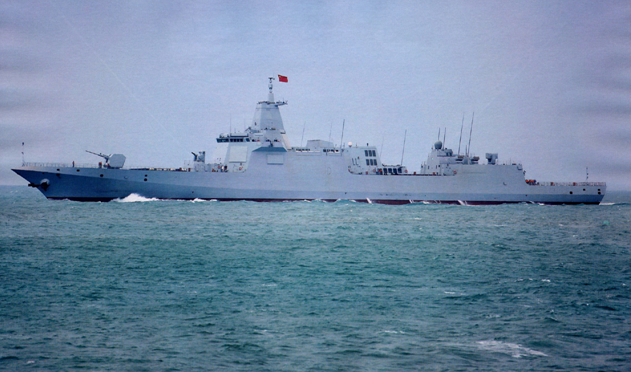 055大驱咸阳舰之歌亮相战舰威名叫咸阳大秦雄风67不可挡67