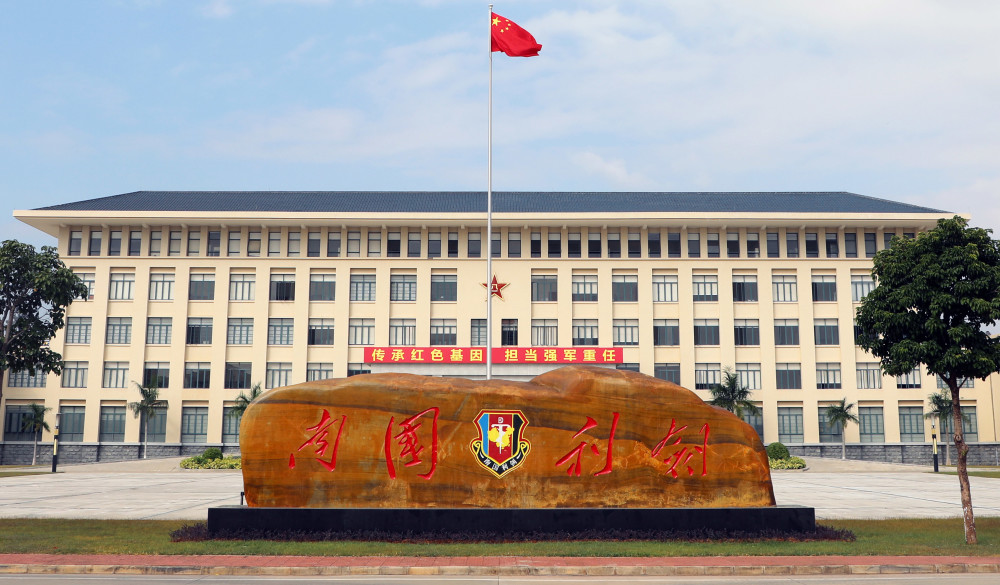 12月17日,南部战区陆军某旅举行"南国利剑纪念日"群众实践活动.