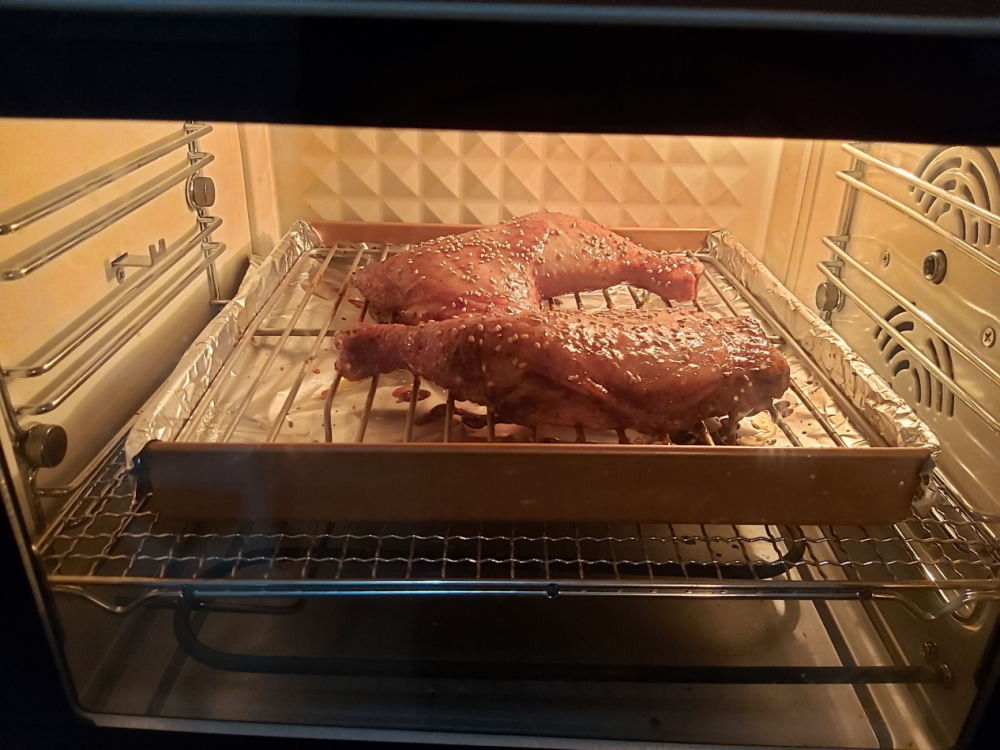 烤箱自制奥尔良烤鸡腿保证孩子喜欢吃味道太赞了