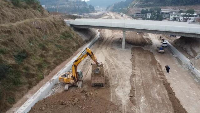 交通先行丨遂德高速建設大提速明年底南路鄉鎮到成都只需1小時