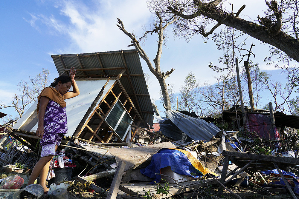 图集超138万人受灾375人死亡直击台风雷伊下的菲律宾