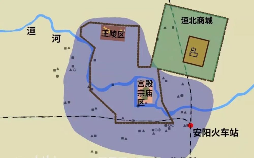 安阳殷墟博物馆平面图图片