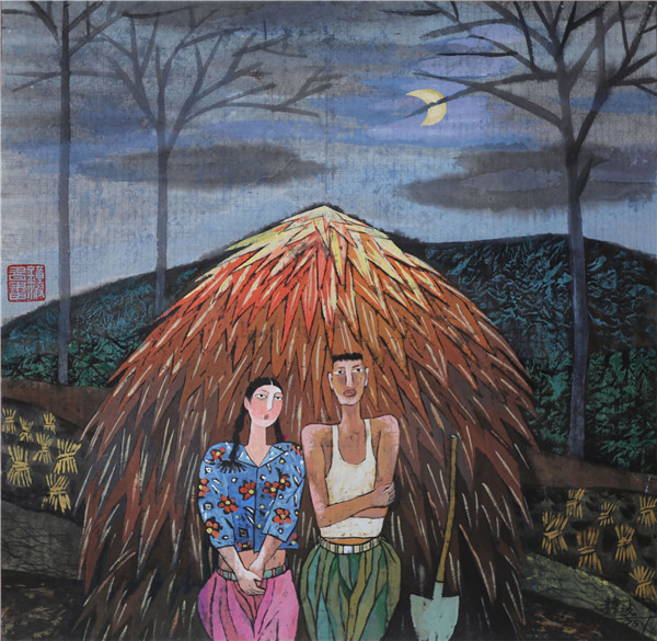 展出时长3个月 云南画家钟波水墨作品在昆亮相