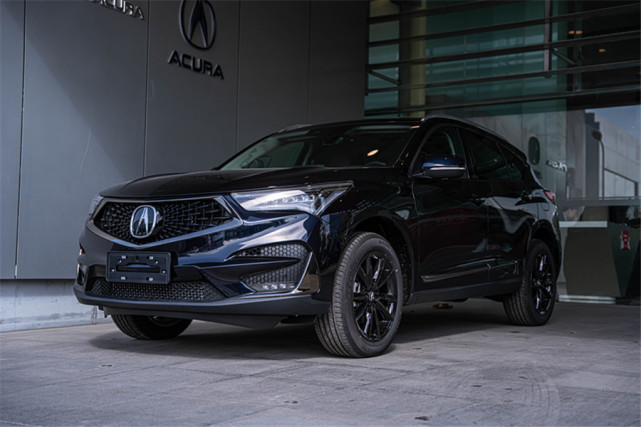 质感不凡广汽acurardx钛金暗夜限量版实拍献给独一无二的自己