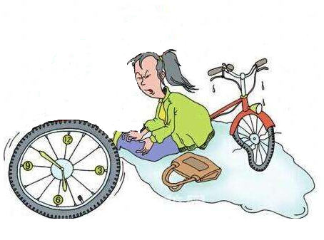 武鸣花生油遗洒致人翻车骨折谁之过