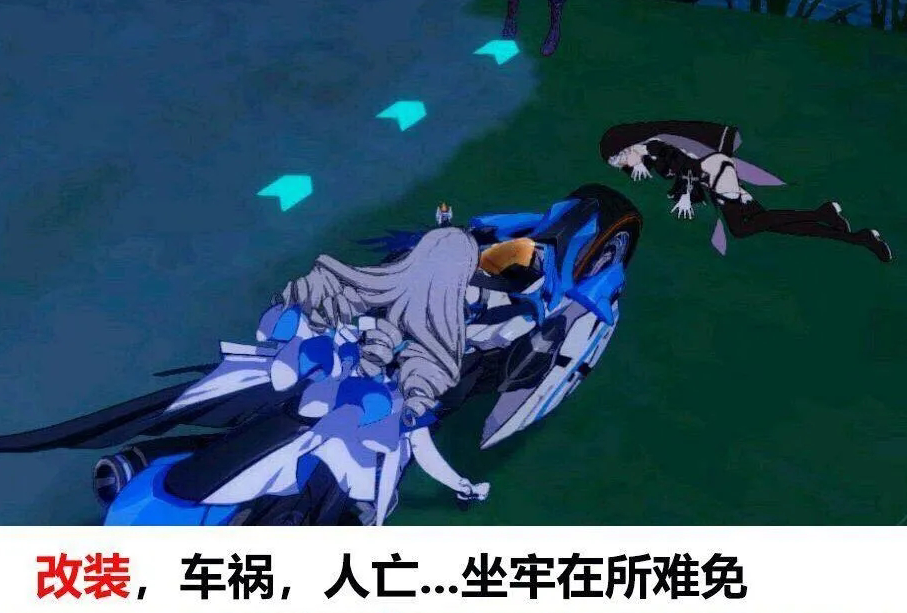 崩坏3板鸭的驾照被无情吊销崩坏结束后她的生活也是蛮艰难