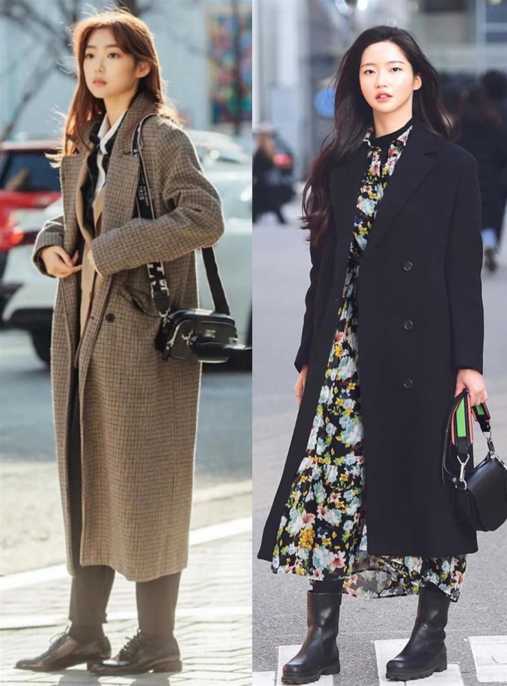 新一波韩国街拍来了女孩们穿普通的大衣也没路人感太会打扮了