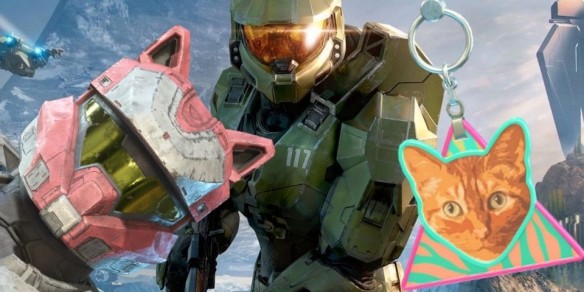 猛男最爱光环无限推出新猫耳头盔还有粉色配色