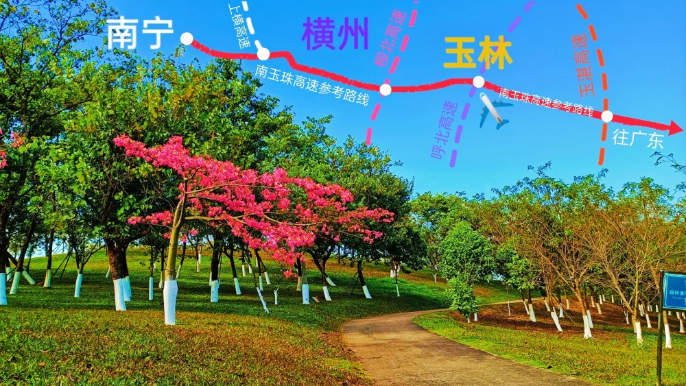 两广省界南玉珠高速线路起于南宁经玉林再进入广东省的珠海市