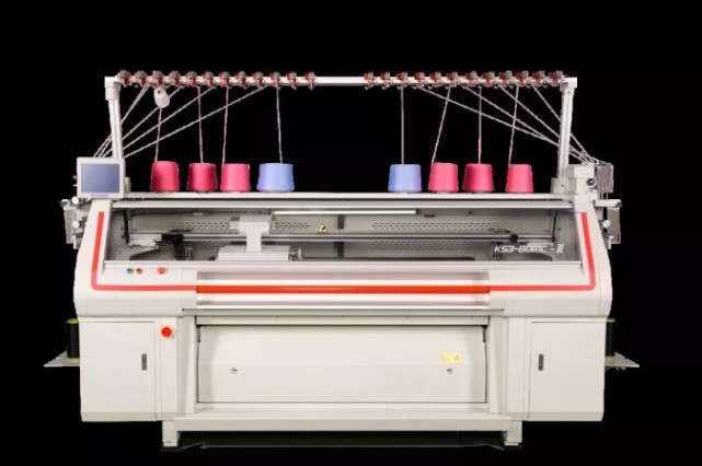 套)产品称号的ks系列一体成型电脑横机,颠覆了传统针织横机的编织工艺