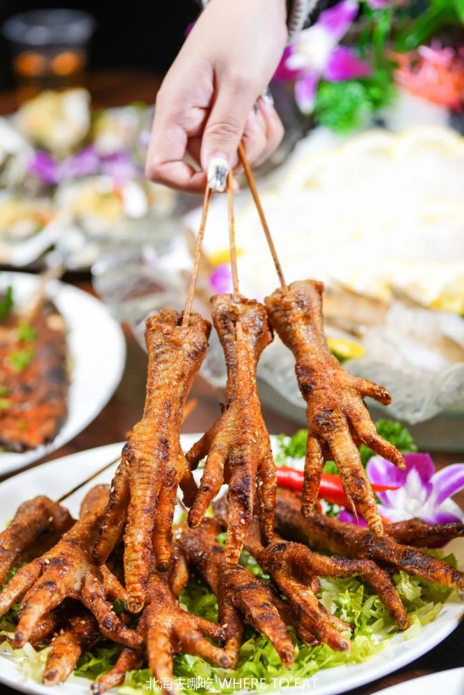 鸭脚煲免费送!私房菜,鱼生刺身,烧烤…北海这家店一吃就成回头客!