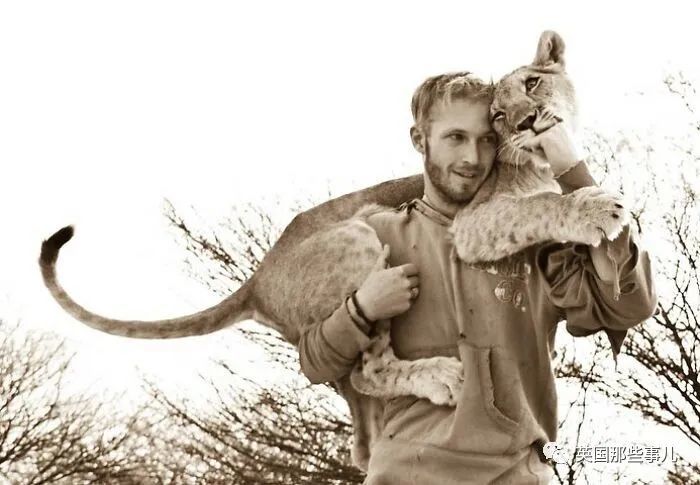 狮子跟人类的拥抱疯传外网背后是一场持续10年的艰辛救助