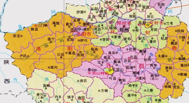 河南省的區劃調整17個市之一三門峽市為何有6個區縣