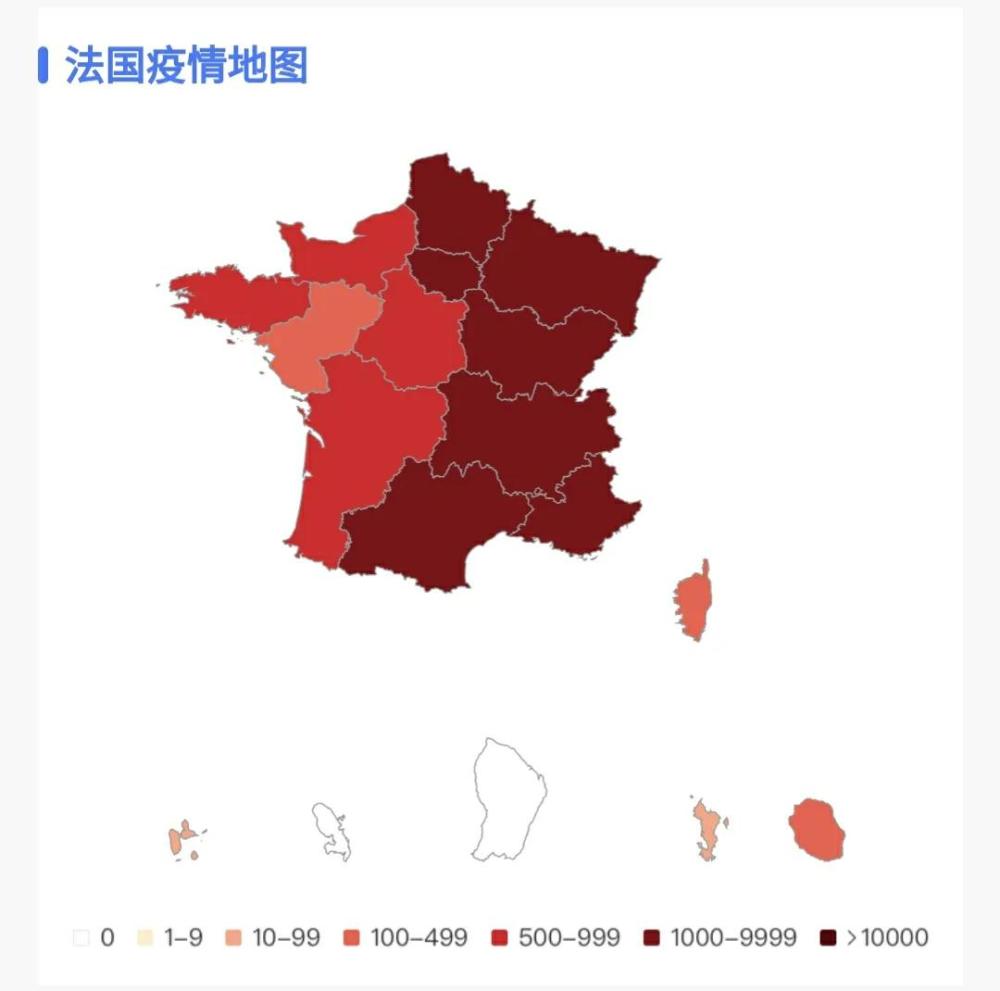 在法国,新增确诊病例同样逼近十万大关,死亡人数也开始增加.