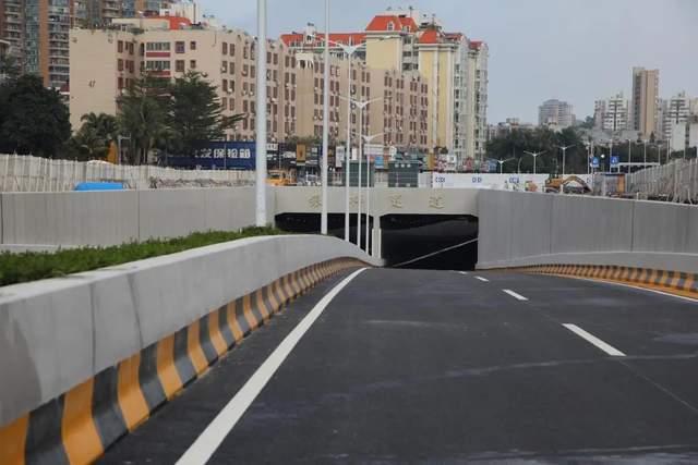 新隧道即将通车就在珠海这条主干道