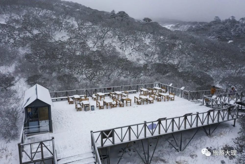 2021最後一場蒼山雪如期而至你還快不登頂蒼山領略大理之美