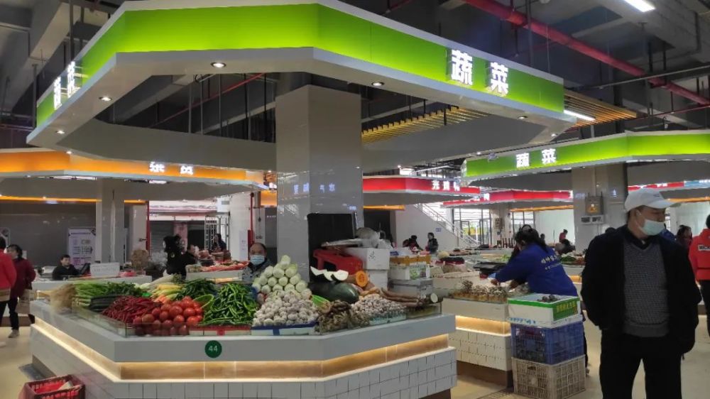 颜值品质提升新城光明市场升级改造即将完成看看啥模样