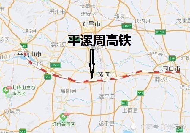 鄭濟高鐵河南段線路總長約237公里,規劃運營時速350公里,預計項目投資