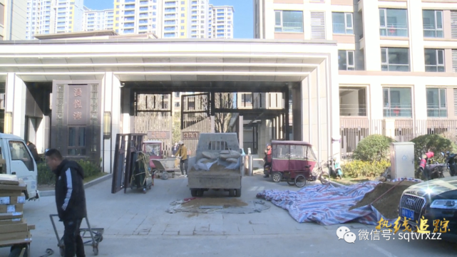 商丘绿地中南漫悦湾：楼顶依然施工在违建 物业部门不采取措施