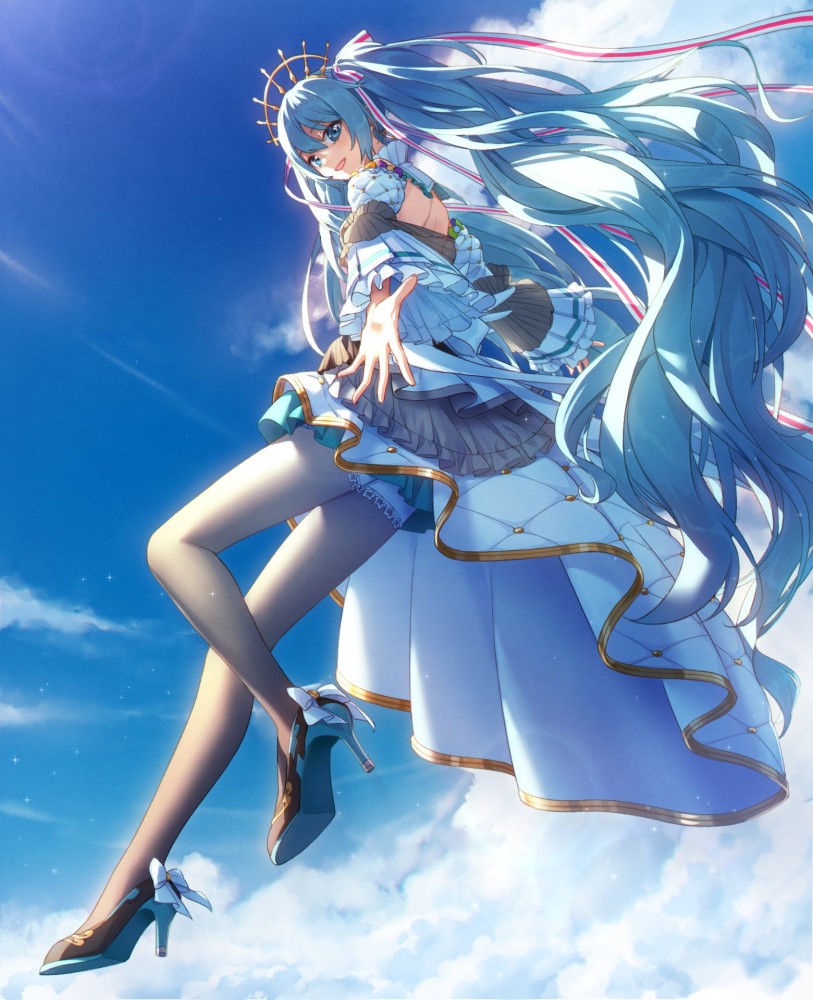 二次元の美图即使是小草也能点缀春天