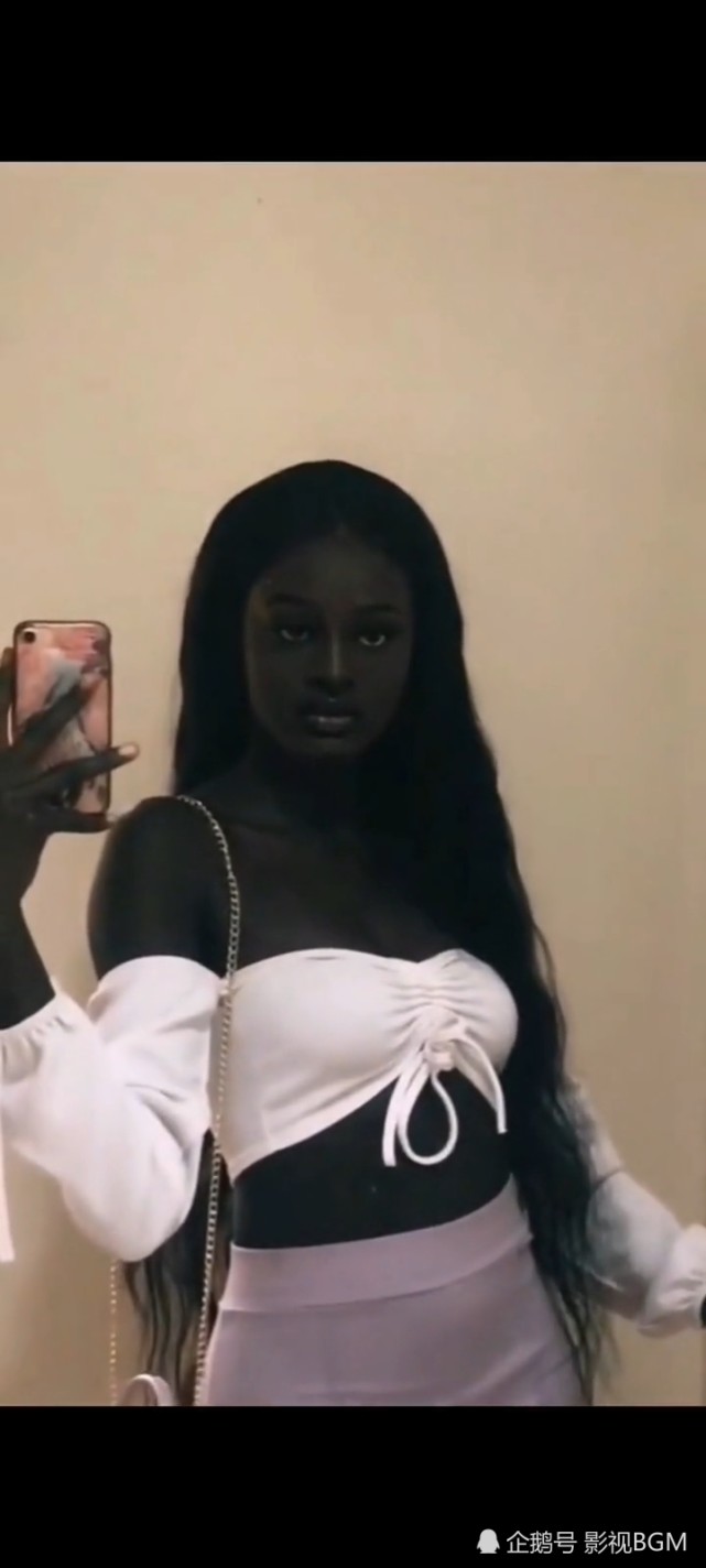 全球最黑的美女