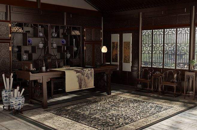 冯县令听罢大惊,陆文响先生是城内有名的老学究,此人琴棋书画样样精通