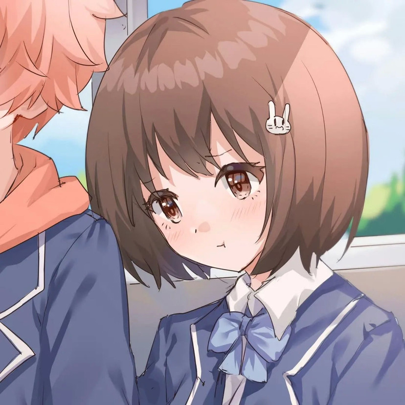 高清耐看的动漫情侣头像