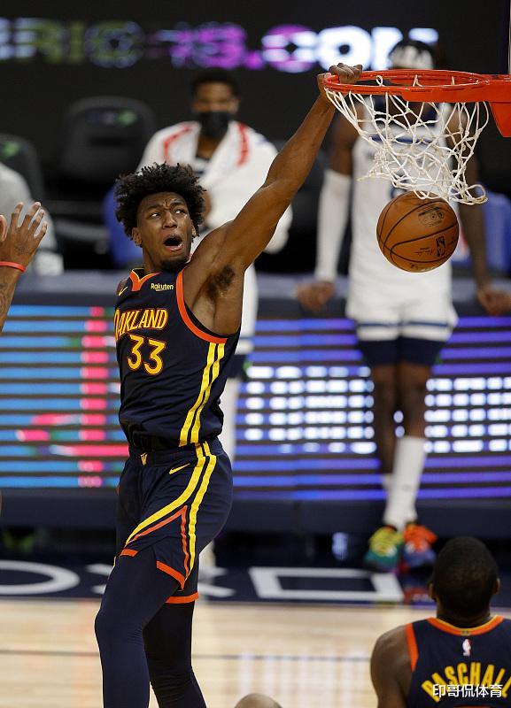 金州勇士队詹姆斯怀斯曼的发展是勇士夺冠希望的关键