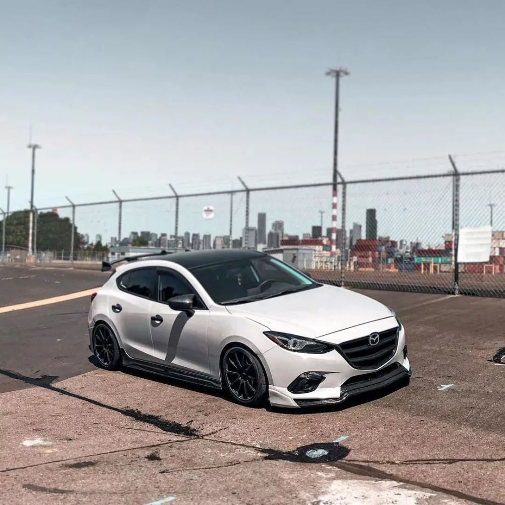 颜值即正义马自达昂克赛拉改装分享