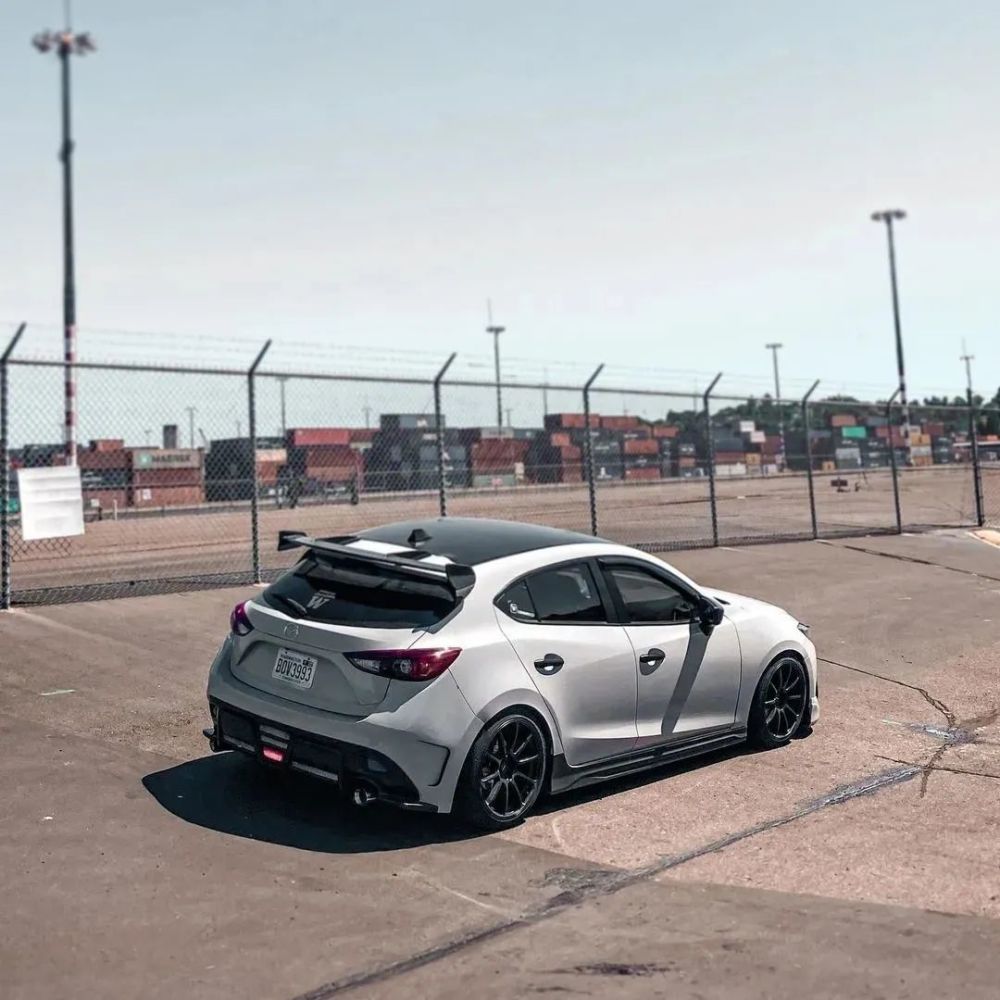 颜值即正义马自达昂克赛拉改装分享