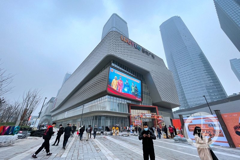 现场打探|重庆最大的商圈——中央公园商圈 重庆渝北吾悦广场明天开门