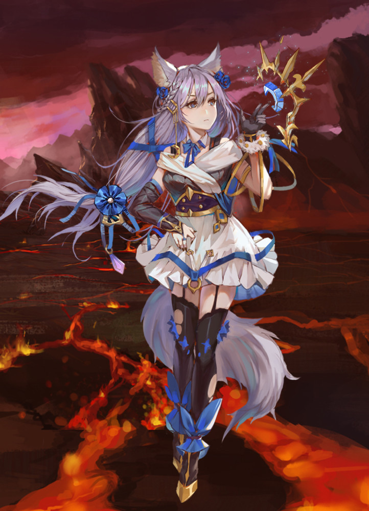 腾讯再布局二次元手游这角色立绘一看就知道是老二次元