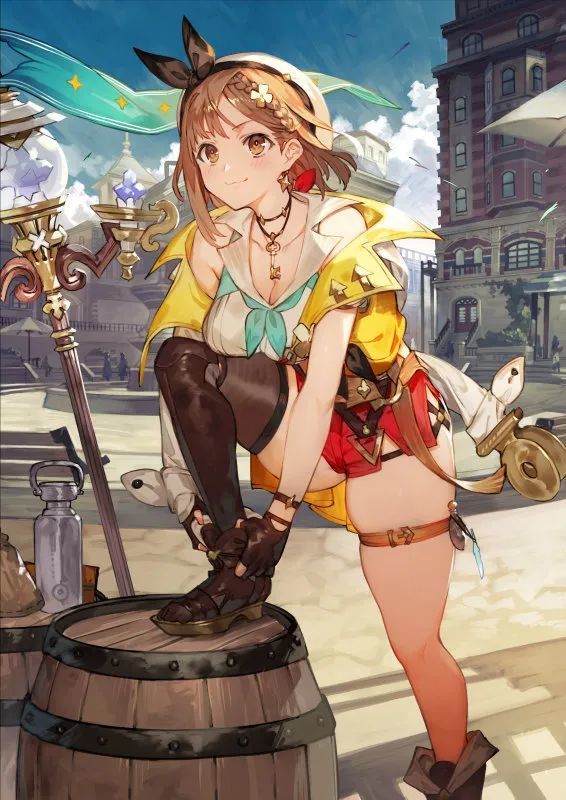 插画师twitoridamono莱莎的炼金工房画师