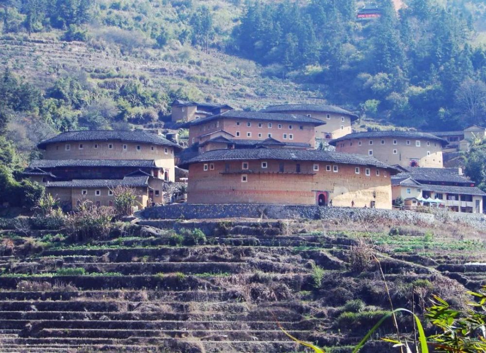 田螺坑土樓群大山裡世界文化遺產