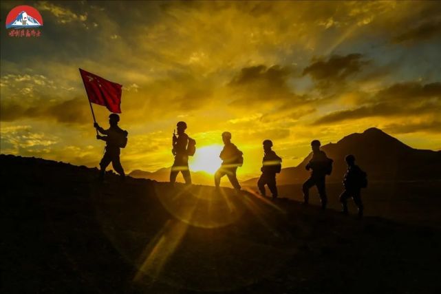 盘点2021一组喀喇昆仑卫士的唯美剪影值得收藏