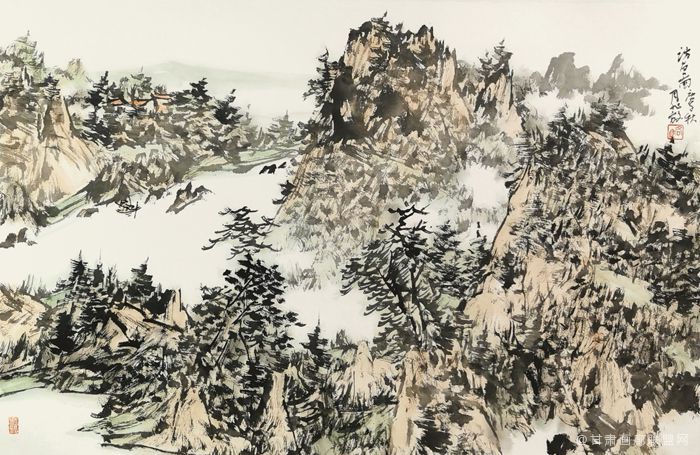 大境界2021当代中国书画名家年度人物骆旭放