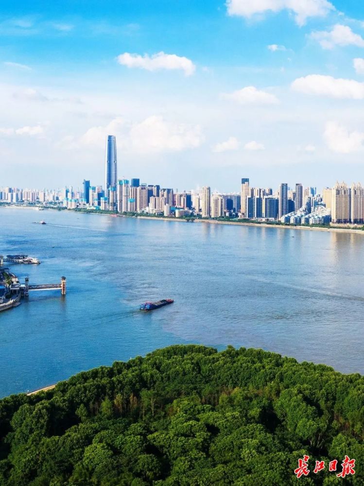 武汉长江汉江十年禁捕清理长江岸线秀出滨水名城