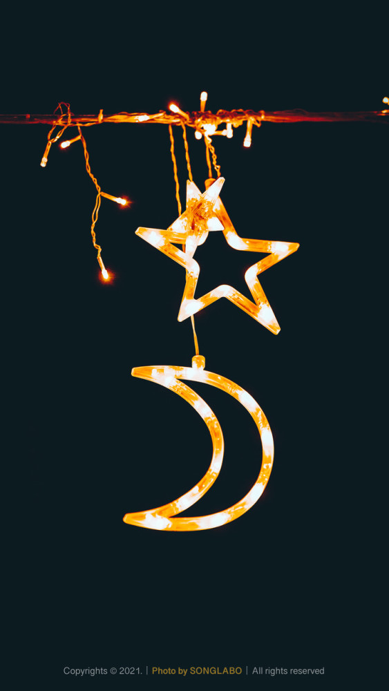 夜里的星星点灯