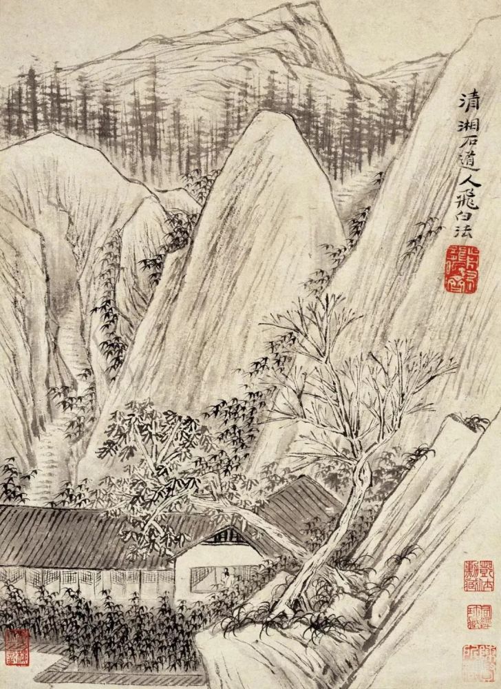 石涛的小品山水令人回味无穷