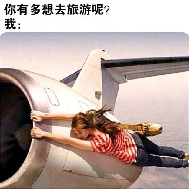 【搞笑趣图二】当别人问我有多想去旅游时,我……打开腾讯新闻,查看